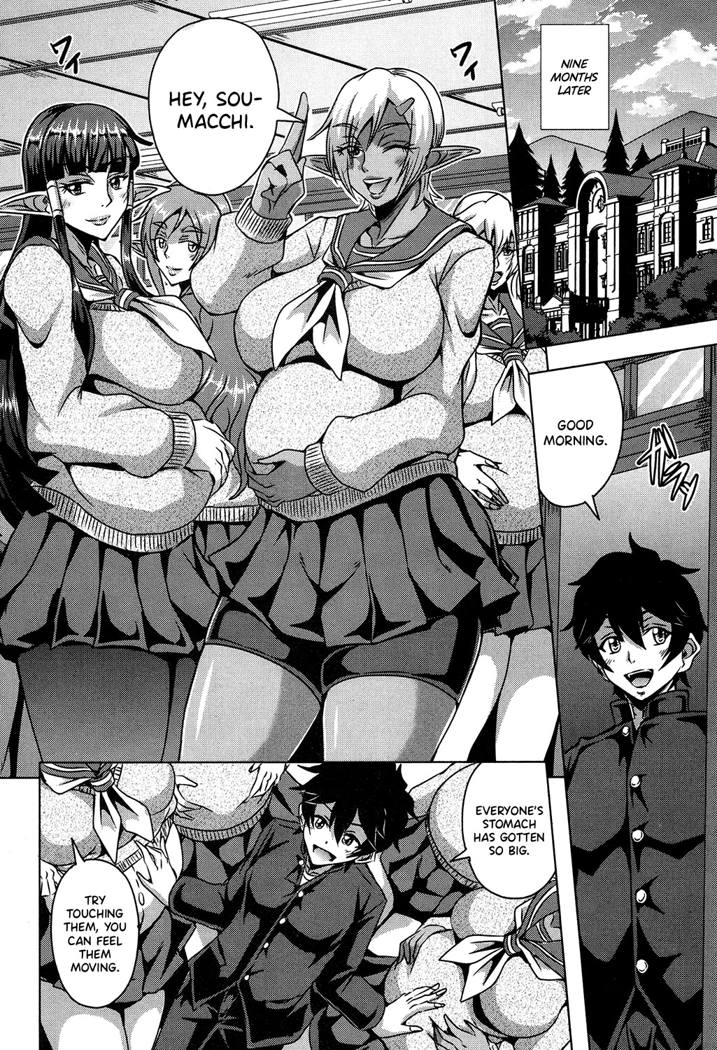 Hentai Manga Comic-Elf Harem Academia - Baby Making In a Southern Country Lodge-Read-36